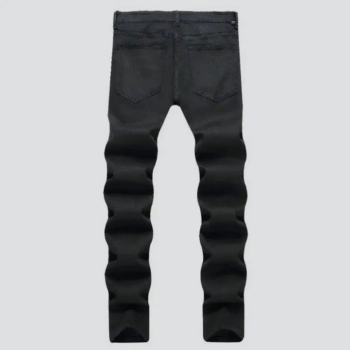 Monochrome skinny jeans
 for men