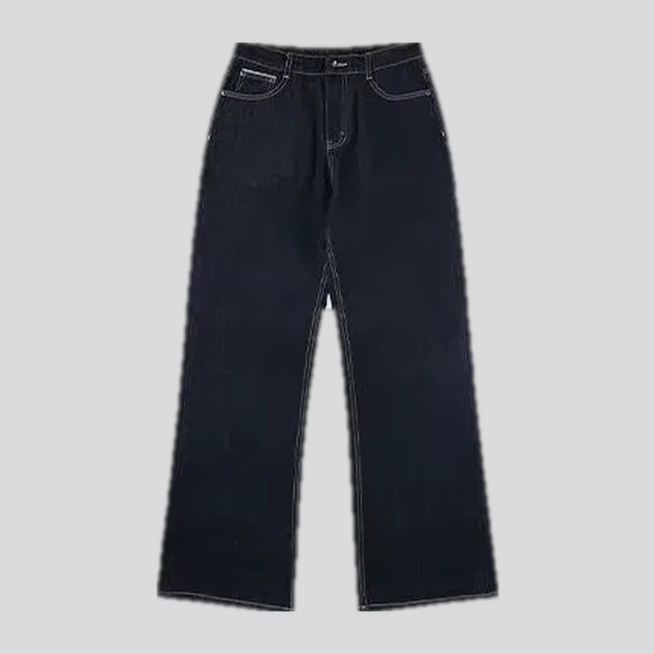 Midweight flare-leg men's jeans