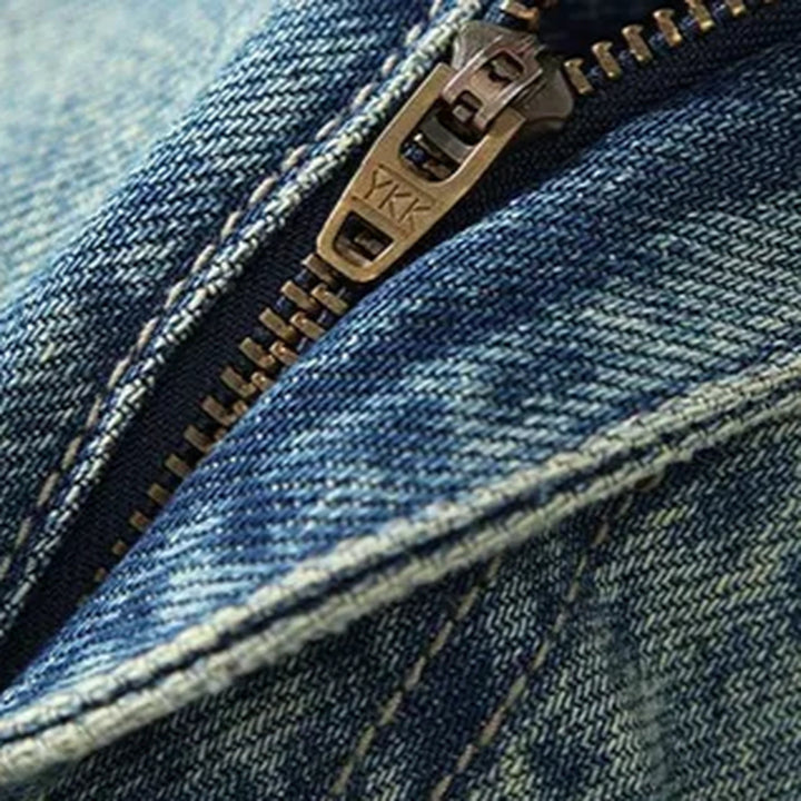 Stylish loose fit bootcut jeans for men