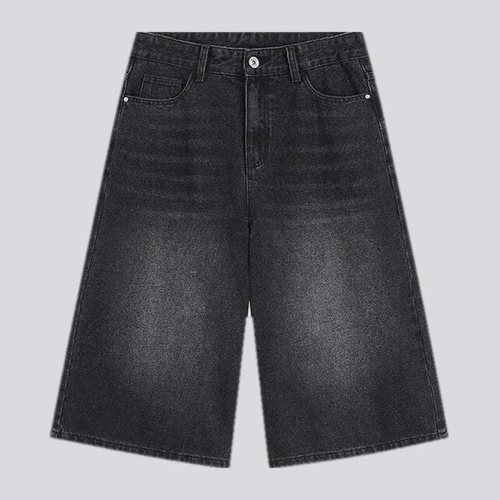 Mid Rise Faded Wash Men's Denim Shorts | Jeans4you.shop