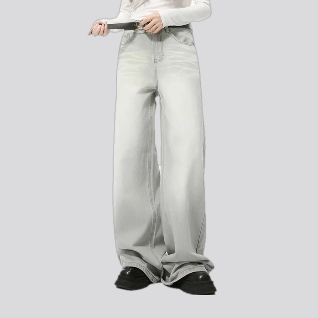 Light crease midweight men's jeans