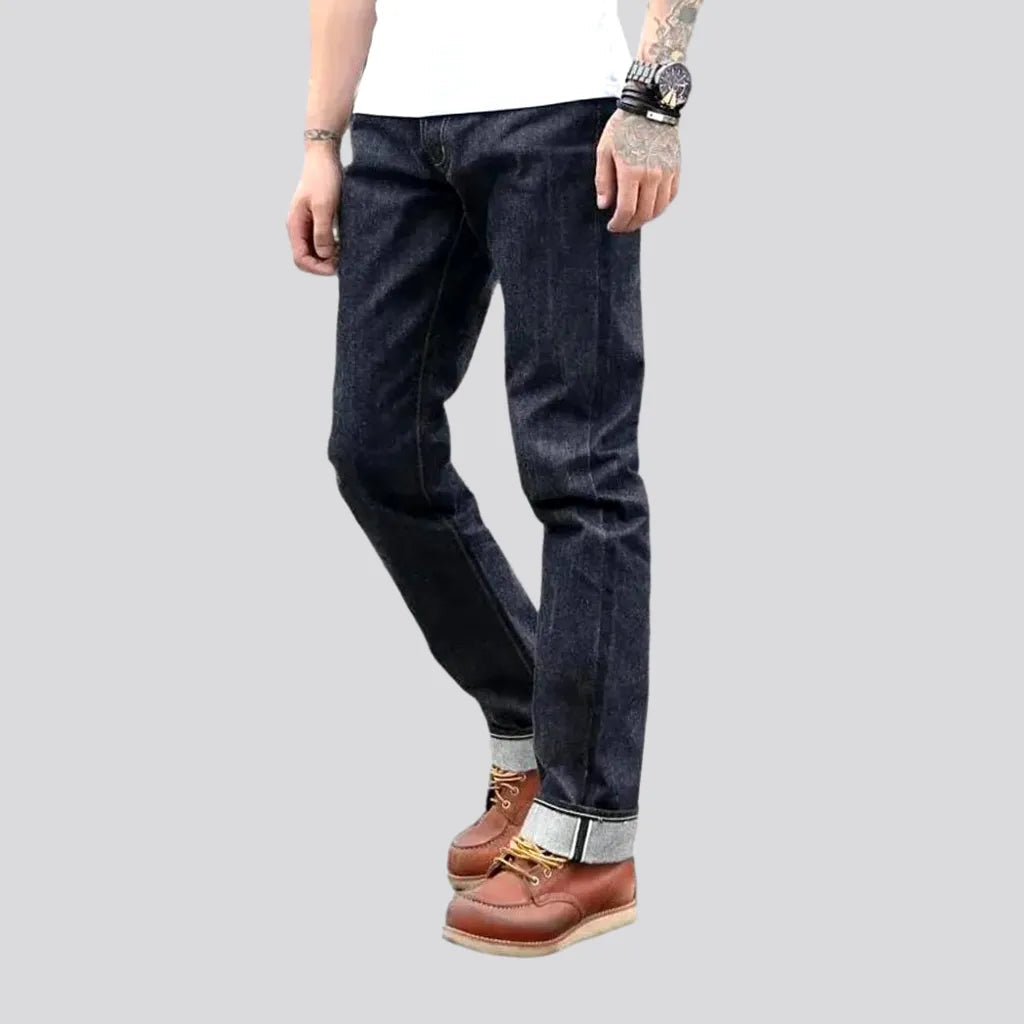 Heavyweight slim selvedge jeans | Jeans4you.shop